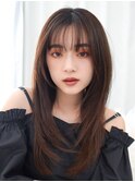 【La fith】レイヤーカット×ワンカールストレート