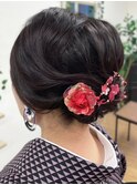 和風アップスタイル【品川/ヘアセット】