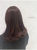 *+aimerが叶える...ローレイヤーピンクブラウン