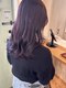 ワンヘアーアナザーライフ(ONE hair-another-life)の写真/【ヘアスタイルに合わせたカラーデザインをご提案】ケアブリーチを使用することでダメージを最小限に。