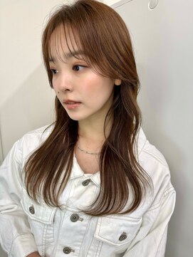 ガーランドギンザ(Garland Ginza) 韓国風顔まわりレイヤー毛流れシースルーバング