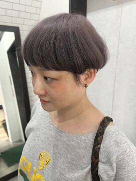 レガーレ(Legare) 耳掛けマッシュショート×癖毛