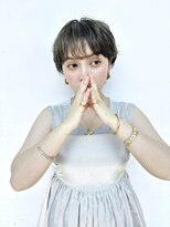 ロンドフルール 大宮東口(Lond fleur)&nbsp;ミニウルフレイヤーカット顔周りカット前髪カットショート/大宮