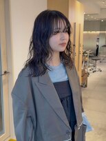 ロマリア 渋谷 渋谷宮益坂(Lomalia)&nbsp;乾かすだけでキマる髪/ウェーブパーマロングヘア