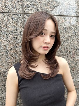 ネオリーブアピ 池袋店(Neolive api) 【小顔に魅せるレイヤーカット】池袋 髪質改善