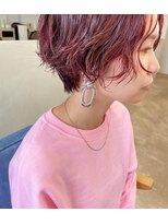 エコモ ヘアー(E Komo hair)&nbsp;ピンクレッドボブディ！