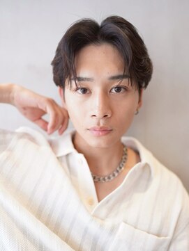 ニコ トウキョウ ロジック(nico TOKYO Logic) センターパートニュアンスパーマ