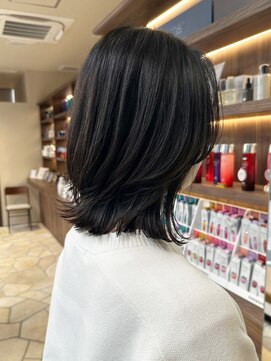 ジアン バイ ミルボン 西宮ガーデンズプラス(GIEN by milbon) レイヤーボブ/くびれヘア/ミディアムレイヤー/ミディアムロブ