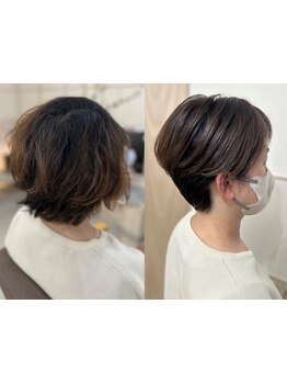 完全マンツーマン施術で似合わせスタイルをご提案します！お任せも大歓迎！【ショート/髪質改善】