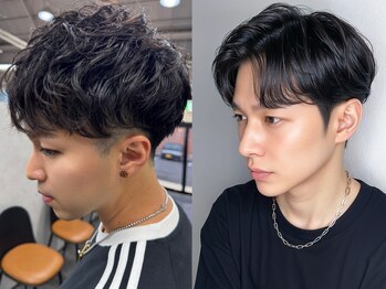 オゼル(OZEL)の写真/学生から社会人まで、トレンドのパーマデザインを提供＊フェザーパーマやシャドウパーマが人気◎