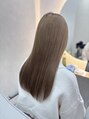 ジーナ 札幌(Zina) ケアカラー×髪質改善トリートメントで艶髪に!