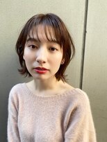 エマ ギンザ(EMMA GINZA)&nbsp;抜け感たっぷり　透明感ミディボブ