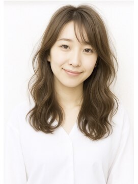 ラナ 天神今泉(Lana) 緩やかな韓流　セミディスタイル