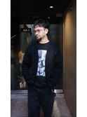 渋みのある大人のニュアンスショートパーマ
