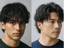Hale hair salonメンズサロン/メンズカット/メンズパーマ/髪質改善/たまプラーザの雰囲気（力感なく"今っぽさ"を演出◎自然にキマル抜け感パーマが魅力☆）