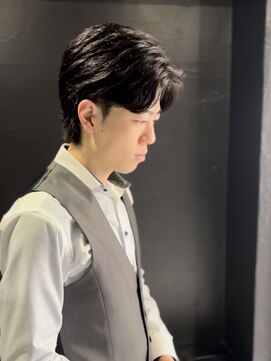 アウル 心斎橋(owl) センターパート/フェザーパーマ/ニュアンスパーマ/メンズパーマ