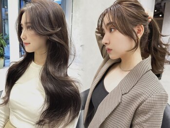 シティ(CITY)の写真/巻いても結んでも可愛い顔周りカット!細部まで拘った自分史上最高のStyleに[レイヤーカット/韓国/表参道]