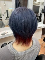 インパークス 町屋店(hair stage INPARKS) 中性ウルフ/デザインカラー