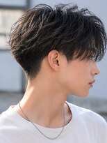 オラ ボーテ(Aura Beaute)&nbsp;刈り上げマッシュ ツーブロック アップバング センターパート