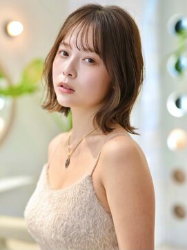 レジット 海老名(Legit) くびれボブ/うすめ前髪/ウルフ/30代40代50代小顔/海老名美容室