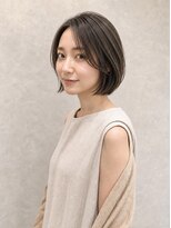 サムシング(Something.)&nbsp;ボブ_顎ライン_シンプルデザイン