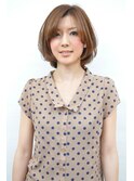 大人シフォンボブ