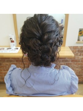 オルガ(Orga) 編み込みアップ＊＊