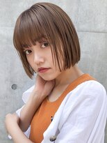 【mee.】 スリークボブ厚めバングローライト