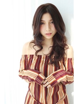 フォルテ 表参道店(FORTE) 【FORTE 表参道店】外人風ウェーブ☆ノームコアな雰囲気ロング