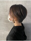 【フェイスフレーミング×インナーカラー×アッシュ】MAI