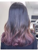 アライブ キチジョウジ(ALIVE Kichijoji)&nbsp;エアータッチバレイヤージュ白髪ぼかし／ケアブリーチハイライト