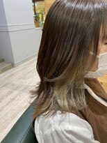 アトリエ タキ(atelier.taki)&nbsp;くびれミディアム/インナーカラー/垂水