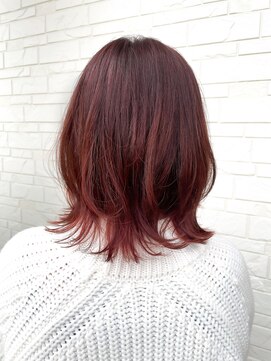 ヘアーグルーミング アイム(Hair &Grooming aim) 【レディースカット】ミディアムレイヤー