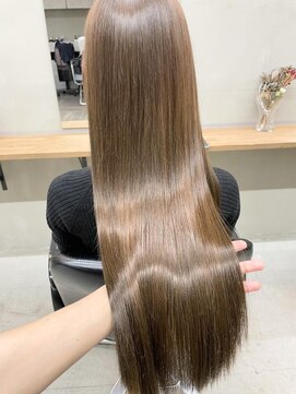 アンジェリカラボ 梅田店(ANGELICA LABO) 【ANGELICA】髪質改善オッジィオットTR ハイベージュ