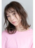 丸顔面長小顔前髪大人かわいい20代30代40代