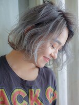 アルバム 銀座(ALBUM GINZA)&nbsp;ゆるふわウェーブ_ショコラアッシュヘルシースタイル_49343