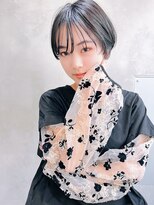 メーヴェ(Mowen) mowen 南堀江 クールショート×グレージュ×艶髪