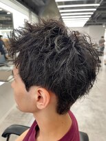 ラヴィズムバイフィフス(LUVISM by fifth)&nbsp;ビジネスショートメンズマッシュツイストパーマツーブロック