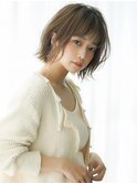 《Agu hair》アースカラーナチュラルボブ