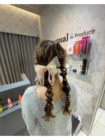 イコール バイ プロデュース 町田駅前店(equal by Produce)&nbsp;ツイン編みおろし