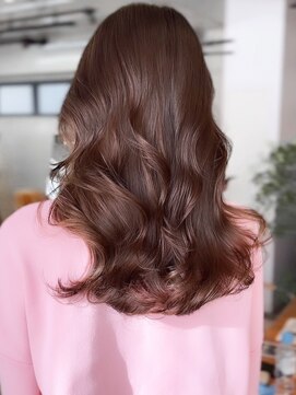 レノラ 本町(LENORA) ◯着物メルティカラー似合わせカットウェーブミディアムレイヤー