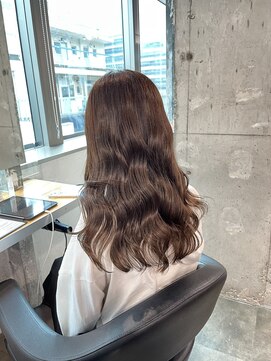 アイズ 横浜(IS) 【JUNKI指名】ミルクティーブラウン/横浜/髪質改善