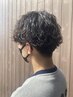 メンズカット+ツイスト/スパイラルパーマ￥10000＃相生山＃バーバー＃メンズ