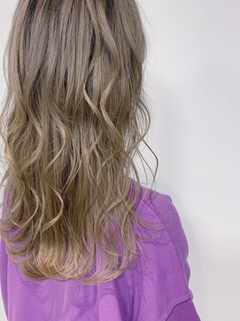 バイエイト(X８) ブリーチ作るミルクティーブランドカラー//