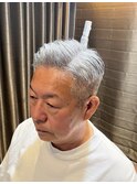 銀座　アイロンパーマ　理容室