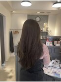 レイヤーカット☆透明感チョコレートグレージュ
