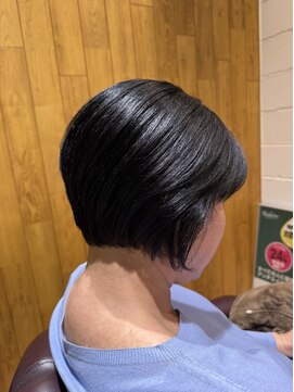 チアー ヘアリラクゼーション(cheer HAIRRELAXATION) 前下がりショートボブ