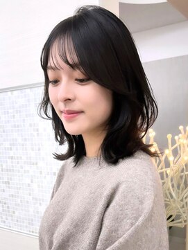 アンフィニー 銀座(ANFINI) イメチェン/くびれヘア/前髪カット/外ハネボブ/美髪/銀座