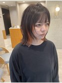 ウルフ×インナーカラー