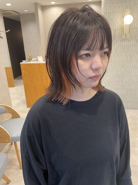 シカ(si:ca) ウルフ×インナーカラー